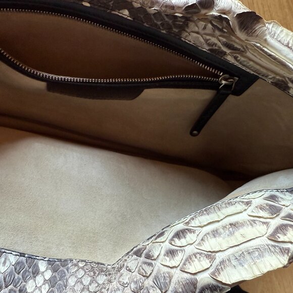 How gorgeous is this!! Amanda Wakeley python clutch, worn twice. - Picture 10 of 16